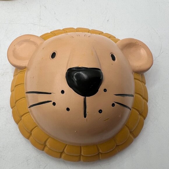 Resin Safari Animal Set of Three Wall Hanging Nursery Decor - Picture 6 of 16